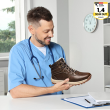 Load image into Gallery viewer, OrthoX Boot - ergonomische, wasserdichte & schmerzlindernde Stiefel für Herbst und Winter