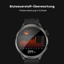 Load image into Gallery viewer, VitalSense Pro X - Gesundheits-Smartwatch mit Lederarmband (2025) - Sonderaktion 1+1 Gratis