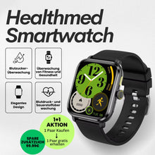 Load image into Gallery viewer, Healthmed Gesundheits-Smartwatch - zur Überwachung von Blutzucker - Sonderaktion 1+1 Gratis