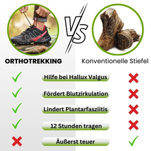Load image into Gallery viewer, OrthoTrekking - ergonomischer schmerzlindernder Trekking u.- Wanderschuh