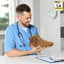 Load image into Gallery viewer, Alpaka - orthopädische, wasserdichte & rutschfeste Leder-Barfußschuhe - Sonderaktion 1+1 Gratis