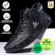 Load image into Gallery viewer, Alpaka - orthopädische, wasserdichte & rutschfeste Leder-Barfußschuhe - Sonderaktion 1+1 Gratis