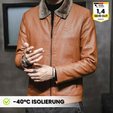 Load image into Gallery viewer, PrimeLeather – Exklusive Herren-Lederjacke für Herbst und Winter