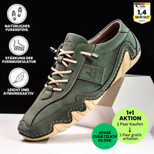 Load image into Gallery viewer, Ibex - ergonomischer, schmerzlindernder & wasserdichter Leder-Barfußschuh - Sonderaktion 1+1 Gratis