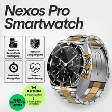 Load image into Gallery viewer, Nexos Pro Smartwatch - Unzerstörbare Gesundheitsuhr (2025) - Sonderaktion 1+1 Gratis