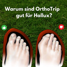 Lade das Bild in den Galerie-Viewer, OrthoTrip Hallux – ergonomische & komfortable Hallux Valgus Schuhe