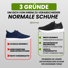 Lade das Bild in den Galerie-Viewer, OrthoLight - ultraleichte & ergonomische Schmerzlinderungs-Schuhe für maximalen Komfort