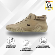 Load image into Gallery viewer, Alpaca - ergonomischer, wasserdichter & schmerzlindernder Leder-Barfußschuh