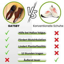 Load image into Gallery viewer, Gatsby Premium – Ergonomischer & Eleganter Business-Schuh zur Schmerzlinderung