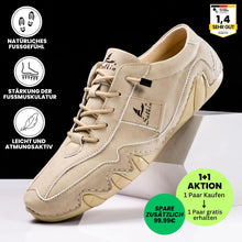 Load image into Gallery viewer, Ibex - ergonomischer, schmerzlindernder & wasserdichter Leder-Barfußschuh - Sonderaktion 1+1 Gratis