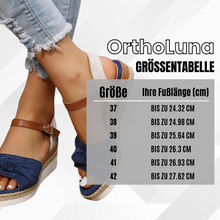 Load image into Gallery viewer, OrthoLuna - orthopädische schmerzlindernde Sandalen für mehr Komfort