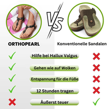 Lade das Bild in den Galerie-Viewer, OrthoPearl - ergonomische, rutschfeste & schmerzlindernde Sandalen