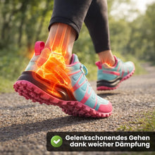 Lade das Bild in den Galerie-Viewer, OrthoTrekking Lady - Anatomisch entlastender & wasserdichter Wanderschuh | Ergonomisches Design