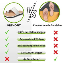 Load image into Gallery viewer, Orthofit - ergonomische schmerzlindernde Sandalen