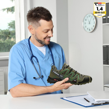Lade das Bild in den Galerie-Viewer, OrthoTrekking Max – Orthopädische ergonomische Wanderschuhe