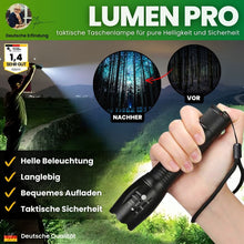 Lade das Bild in den Galerie-Viewer, Lumen Pro - taktische Taschenlampe für pure Helligkeit und Sicherheit