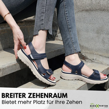 Load image into Gallery viewer, OrthoKlara - ergonomische,  schmerzlindernde &amp; rutschfeste Sandalen für Damen
