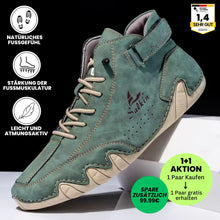 Load image into Gallery viewer, Alpaka - orthopädische, wasserdichte &amp; rutschfeste Leder-Barfußschuhe - Sonderaktion 1+1 Gratis
