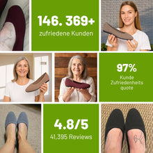 Lade das Bild in den Galerie-Viewer, Orthorinas - Gesunde &amp; rutschfeste Ballerinas für mehr Bewegung &amp; Gewichtsverlust