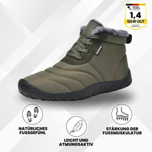Load image into Gallery viewer, OrthoWarm - schmerzlindernde, wasserabweisende &amp; gefütterte Barfußschuhe
