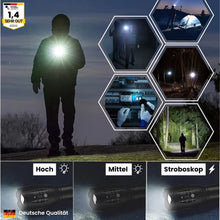 Lade das Bild in den Galerie-Viewer, Lumen Pro - taktische Taschenlampe für pure Helligkeit und Sicherheit