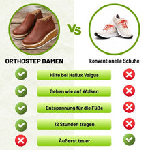 Lade das Bild in den Galerie-Viewer, OrthoStep - Anatomisch entlastender Komfortschuh | Ergonomisches Design