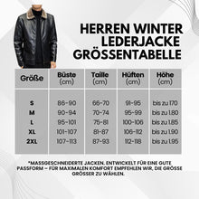 Load image into Gallery viewer, PrimeLeather – Exklusive Herren-Lederjacke für Herbst und Winter
