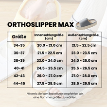 Load image into Gallery viewer, Orthoslipper Max -  orthopädische Hausschuhe für maximalen Komfort
