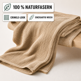 Sanfte Musselindecke - natürlich wohlfühlen