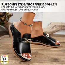 Lade das Bild in den Galerie-Viewer, Florana - ergonomische &amp; rutschfeste Schmerzlinderungs-Sandalen