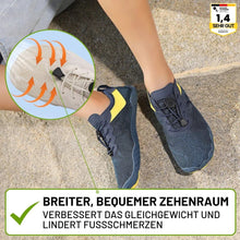 Load image into Gallery viewer, FreeStep - ergonomische, schmerzlindernde &amp; wasserdichte Barfußschuhe
