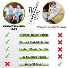 Lade das Bild in den Galerie-Viewer, OrthoTrekking Lady – ergonomische, entlastende Trekking- &amp; Wanderschuhe – speziell für Damen