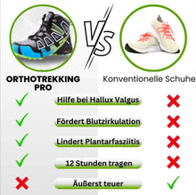 Load image into Gallery viewer, OrthoTrekking Pro - ergonomische schmerzlindernde Trekking u.-Wanderschuhe
