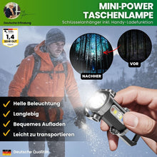 Lade das Bild in den Galerie-Viewer, KeyLite Pro – Die starke Mini-Taschenlampe inkl. Powerbank für deinen Schlüsselbund