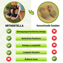 Lade das Bild in den Galerie-Viewer, OrthoStella - ergonomische schmerzlindernde Sandalen für Damen