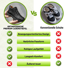 Lade das Bild in den Galerie-Viewer, Orthopädische Premium-Lederstiefel | Ganztägiger Tragekomfort
