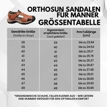 Load image into Gallery viewer, OrthoSun - ergonomische Schmerzlinderungs-Sandalen für Männer
