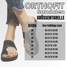 Load image into Gallery viewer, Orthofit - ergonomische schmerzlindernde Sandalen
