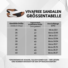 Lade das Bild in den Galerie-Viewer, VivaFree - ergonomische &amp; rutschfeste Sandalen zur Schmerzlinderung
