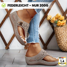 Lade das Bild in den Galerie-Viewer, VivaKomfort - ergonomische &amp; rutschfeste Sandalen zur Schmerzlinderung