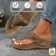 Lade das Bild in den Galerie-Viewer, VivaKomfort - ergonomische &amp; rutschfeste Sandalen zur Schmerzlinderung