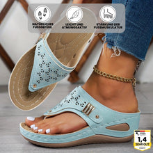 Lade das Bild in den Galerie-Viewer, VivaKomfort - ergonomische &amp; rutschfeste Sandalen zur Schmerzlinderung