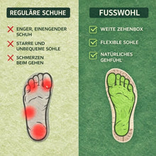 Lade das Bild in den Galerie-Viewer, Fusswohl – Anatomisch entlastender Komfortschuh | Ergonomisches Design